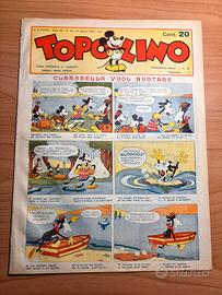 Topolino giornale Nerbini N 86 con alcuni restauri