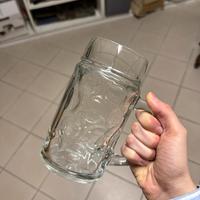 Bicchiere da birra in vetro