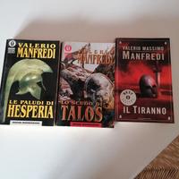 3 Romanzi storici di Valerio Massimo Manfredi 