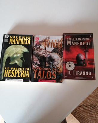3 Romanzi storici di Valerio Massimo Manfredi 