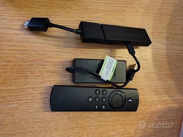 Fire Stick Amazon con alimentatore USB