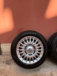 Cerchi e gomme alfa mito / fiat punto