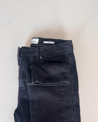 Jeans Pull&Bear neri Slim Fit Neri