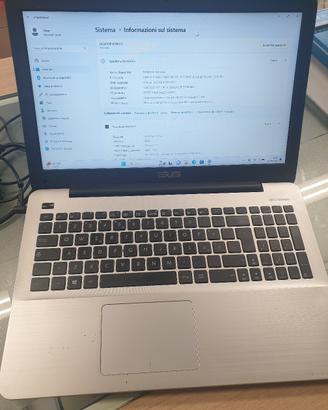 notebook asus mod x555qg-xo108t