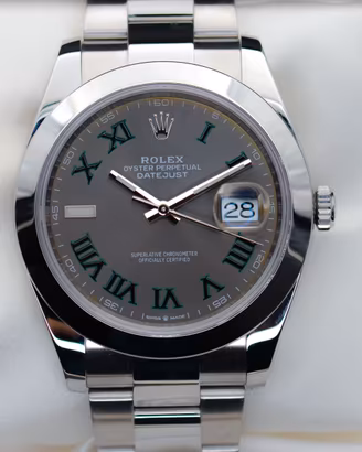 Rolex Datejust Wimbledon 41mm 2020 full set 126300