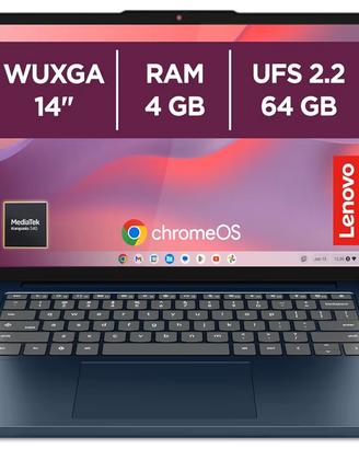 Nuovo Lenovo IdeaPad Slim3 Notebook Chromebook
