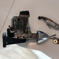 Motore aeromodello OS four stroke 70 surpass