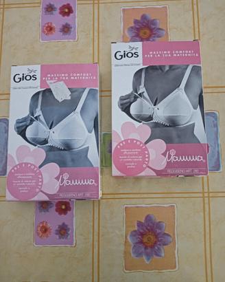 2 pezzi, Reggiseno Allattamento Gios cotone 4B