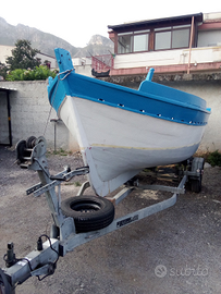 Barca da pescatori in legno MT 6