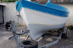 Barca da pescatori in legno MT 6