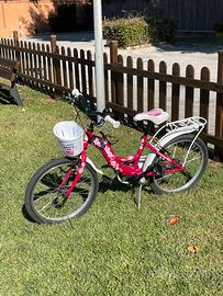 Bicicletta per bambina 4/9 anni come nuova