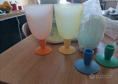 Coppe gelato macedonia set 4pz