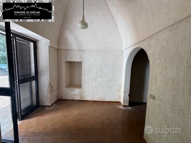 CASALE IN PIETRA con TERRENO E PINETA SECOLARE - Vista 4
