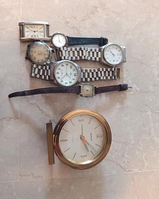 lotto orologi vintage da collezione