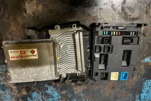 Centralina motore+body+centralina gas peugeot 207