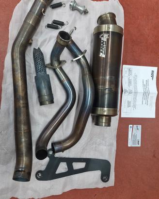 scarico completo Yamaha mt 07