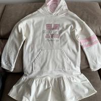 Vestito felpa Monnalisa taglia 10 anni
