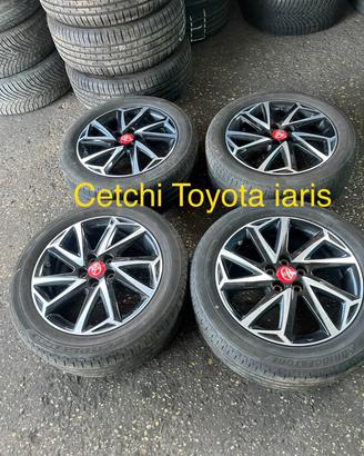 Cerchi e gomme toyota yaris