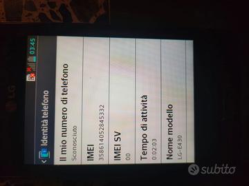 telefono cellulare LG E-430
