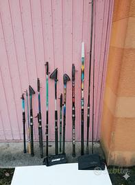 : Lotto 10 Canne da Pesca -Shimano,Daiwa, Mitchell
