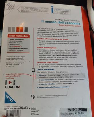 Libro ec. politica ISBN 9788808220493