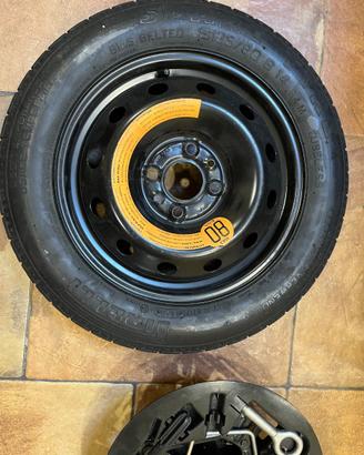 Ruotino lancia y s135/80 b14 e kit