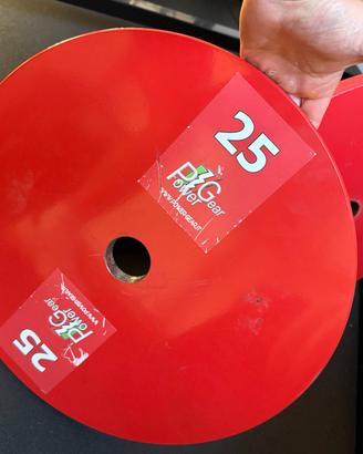 Dischi olimpionici competition Power Gear 25kg