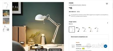 Lampada da lavoro FORSÅ IKEA