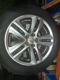 cerchi subaru impreza 16 con gomma 205 55 16