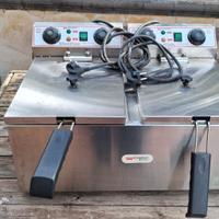 friggitrice  doppio cestello 