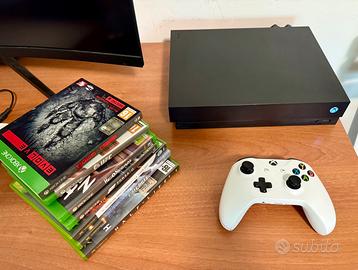 Xbox one x 1tb +giochi