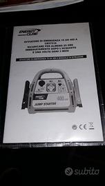 Booster jump starter