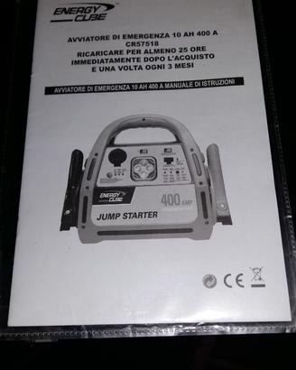 Booster jump starter
