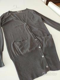 maxi golf in seta e cotone ZARA e coprispalle