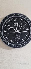 omega x swatch orologio da parete 