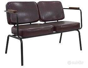 Divano "INDUSTRIAL" marrone