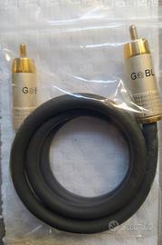 Cavo RCA singolo placato oro 24k