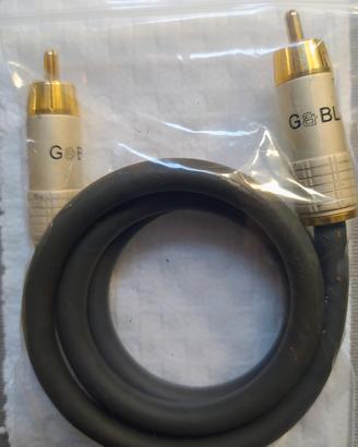 Cavo RCA singolo placato oro 