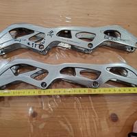 Piastre pattini corsa