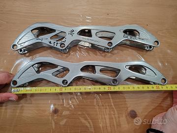 Piastre pattini corsa