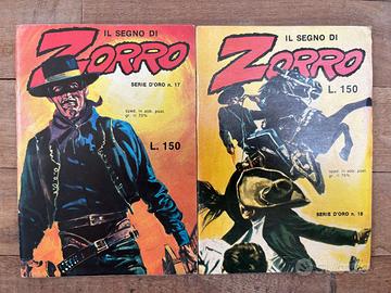 ZORRO - Il Segno di Zorro SERIE D'ORO n. 17-18
