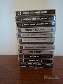 Videogiochi per PS1 vari - prezzi in descrizione