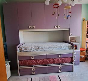 Cameretta completa con 2 letti