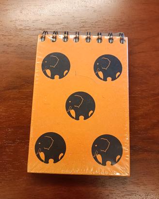 Bloc notes elefanti 