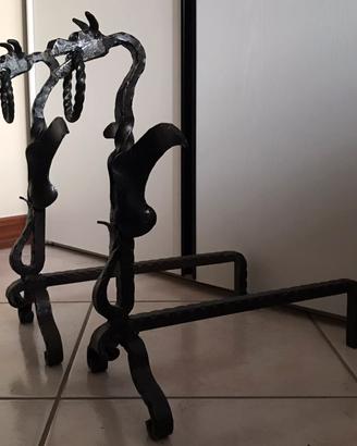 Antichi  alari per camino