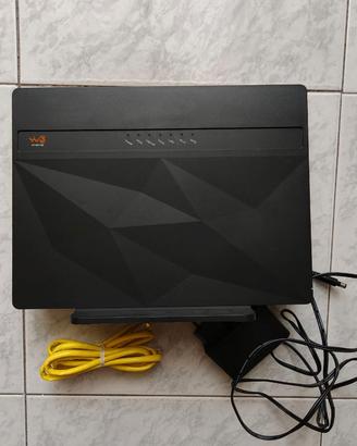 Modem router zte zxhn F6645P WindTre fibra FTTH