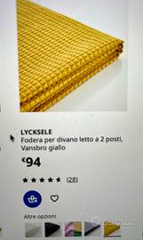 fodera per divano letto 2 posti ikea Lycksele