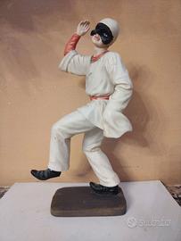 Statua di Pulcinella vera e propria opera d'arte!
