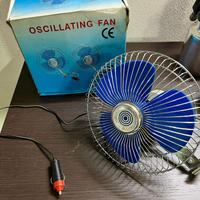 ventilatore oscillante da 12V per auto o camion