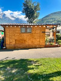 Casetta in campeggio